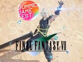 Cloud de Final Fantasy 7 mostrado com o logotipo do Summer Game Fest