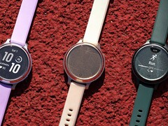 O Garmin Lily 2 Active (na foto) está recebendo a versão beta 5.01. (Fonte da imagem: Garmin)