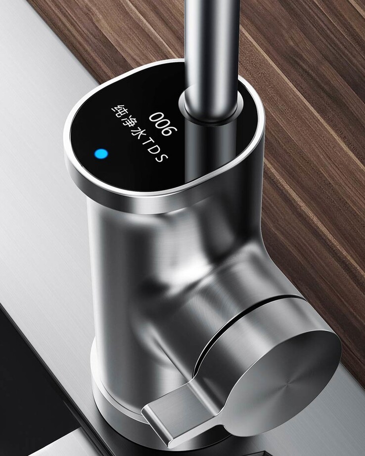 A torneira do Purificador de Água Xiaomi Mijia 1600G. (Fonte da imagem: Xiaomi)