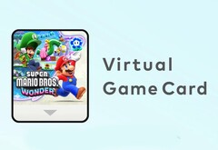 A Nintendo lançará o recurso de cartão de jogo virtual por meio de uma atualização no final de abril. (Fonte da imagem: Nintendo)