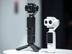 DJI Osmo Pocket 4P em branco pérola.