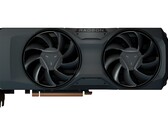 O modelo de referência da RX 7800 XT segue o design das GPUs RX 7900. (Fonte: AMD)