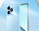 O Realme Note 50 tem uma carcaça particularmente fina com um design moderno. (Imagem: Realme)