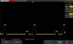 10% de brilho: 15,42 kHz PWM