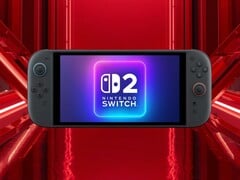 Maquete do console Switch 2 OLED exibida