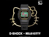 O Casio G-SHOCK x Hello Kitty DW-5600KT24-1 JR. (Fonte da imagem: Casio)