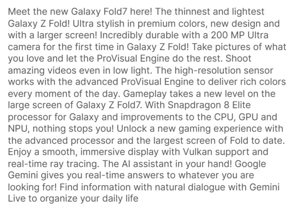 (Fonte da imagem: Samsung via Sudhanshu Ambhore)