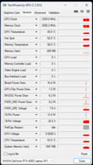 estado ocioso da dGPU GPU-Z