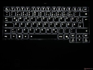 Iluminação do teclado