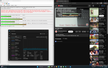 O LatencyMon revela pequenos problemas de DPC, mas sem queda de quadros durante a reprodução de vídeo em 4K60
