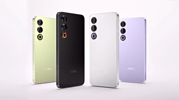 As opções de cores do Meizu 21. (Fonte: Meizu)