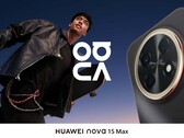 O Huawei Nova 15 Max na cor preta