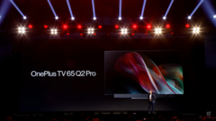 A TV 65 Q2 Pro é revelada. (Fonte: OnePlus)