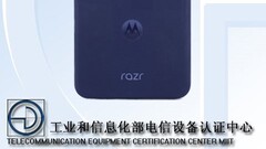 O Razr Plus 2024(?). (Fonte: TENAA)