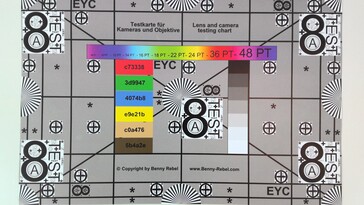 Gráfico de teste - câmera de 10 MP na parte traseira