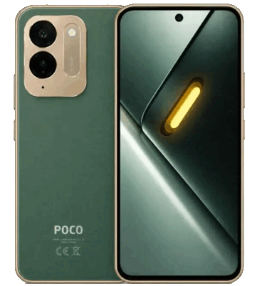 Poco C9 Pro na cor verde.