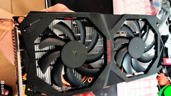 A AMD Radeon RX 6600 XT enfrentará a concorrência da NVIDIA&#039;s GeForce RTX 3060 Ti. (Fonte da imagem: Baidu via VideoCardz)