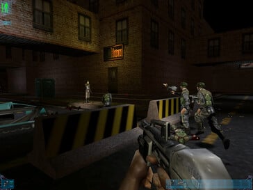 Na imagem: uma captura de tela do jogo “Deus Ex: Game of the Year Edition”.