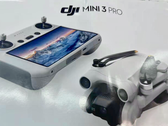 O suposto DJI Mini 3 Pro com seu controle remoto. (Fonte de imagem: @JasperEllens)