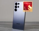 Há rumores de que o Galaxy S26 Ultra tenha uma capacidade de bateria e uma atualização de carregamento em relação ao seu antecessor, mostrado aqui. (Fonte da imagem: Notebookcheck, Qualcomm, editado)