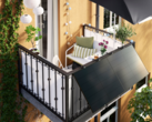 As usinas elétricas de varanda da IKEA (na foto) são oferecidas em parceria com a Svea Solar. (Fonte da imagem: IKEA)