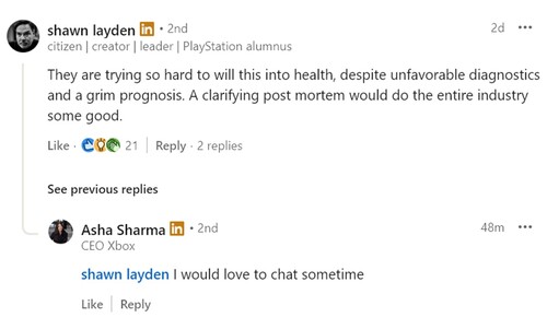 Shawn Layden comenta sobre o Xbox Game Pass