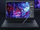 O novo Yoga Pro 16 com RTX 5070 vem com um touchpad com tecnologia Wacom.