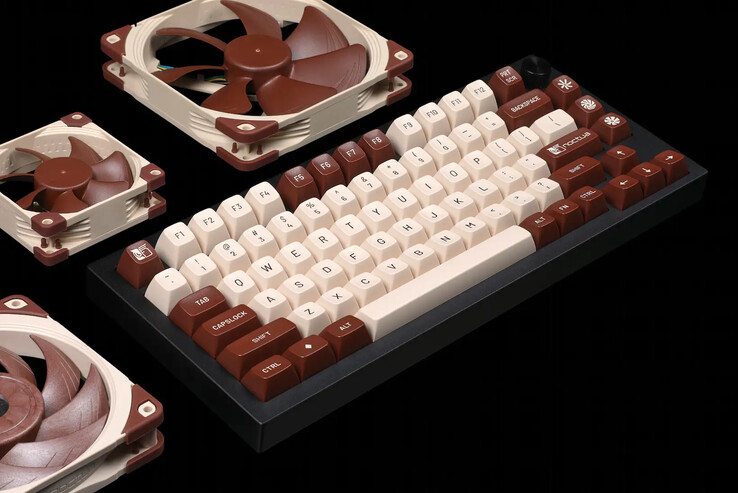 Agora você pode personalizar seu teclado segundo o estilo de Noctua.