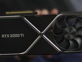 O cartão Nvidia GeForce RTX 3090 Ti foi revelado no CES 2022. (Fonte da imagem: Nvidia - editado)