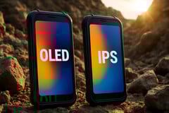 Tela OLED ou IPS para um smartphone externo? Não é uma pergunta fácil. (Imagem criada com ChatGPT)