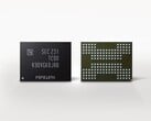 Uma imagem renderizada dos chips de memória V-NAND de 8ª geração da Samsung