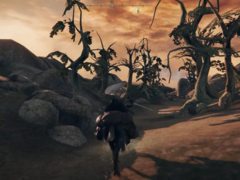 Captura de tela da versão em andamento de Morrowind usando o Elden Ring (fonte da imagem: InfernoPlus YT)