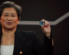 Dr. Lisa Su revela a tecnologia de empilhamento em V-cache 3D que chega ao principal processador AMD no final deste ano. (Fonte: AMD Computex 2021 keynote)