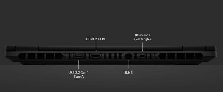 O novo TUF Gaming 16 (2026) também suporta carregamento de 100 W via USB Tipo C.