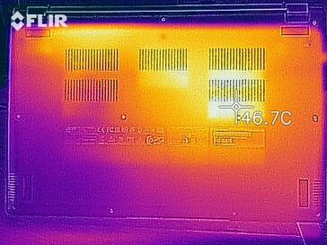 Mapa de calor sob carga - fundo