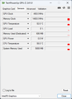 GPU-Z: Intel Arc Graphics 4-core