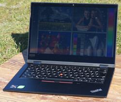 Em revisão: Lenovo ThinkPad L13 Yoga AMD Gen.2. Dispositivo de teste, cortesia da