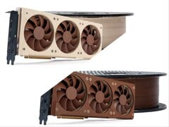 Filamentos PETG nas cores bege e marrom da Noctua, da Prusa.