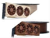 Filamentos PETG nas cores bege e marrom da Noctua, da Prusa.