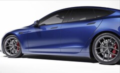 O recém-anunciado Track Package da Tesla vem com um conjunto de rodas de alumínio forjado e freios de cerâmica de carbono. (Fonte da imagem: Tesla)