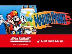Imagem oficial do jogo Mario Paint para Nintendo Switch. (Fonte da imagem: Nintendo)