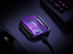 O novo SSD para jogos da Acer tem um design atraente com iluminação RGB (Fonte da imagem: Acer)