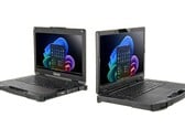 O modelo da AMD vem com uma tela de 15,6 polegadas, enquanto o modelo da Intel é um pouco menor, com uma tela de 13,3 polegadas. (Fonte da imagem: Getac)