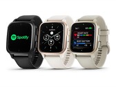 O Venu Sq 2 Music suportará downloads de Spotify offline, como outros smartwatches Garmin. (Fonte da imagem: WinFuture)