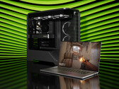 A Nvidia finalmente mostrou a GPU RTX 5050 para desktops. Imagem promocional mostrando um laptop e um PC de torre (fonte da imagem: Nvidia)