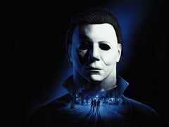 Imagem promocional principal de “Halloween: The Game”, com Michael Myers.