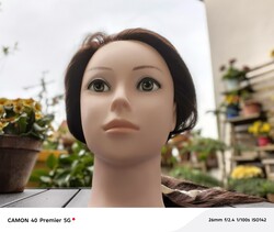 Foto da câmera frontal