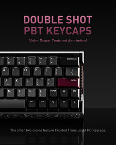 Teclado para jogos Iqunix EV63 Hall effect. (Fonte da imagem: Iqunix)