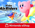 O banner da Nintendo eShop do Kirby Air Riders é mostrado (Fonte da imagem: Nintendo eShop com edições)