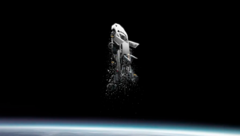 A Lamborghini se uniu a Fabian Oefner para criar a 'Space Time Memory' NFT. (Imagem: Lamborghini)